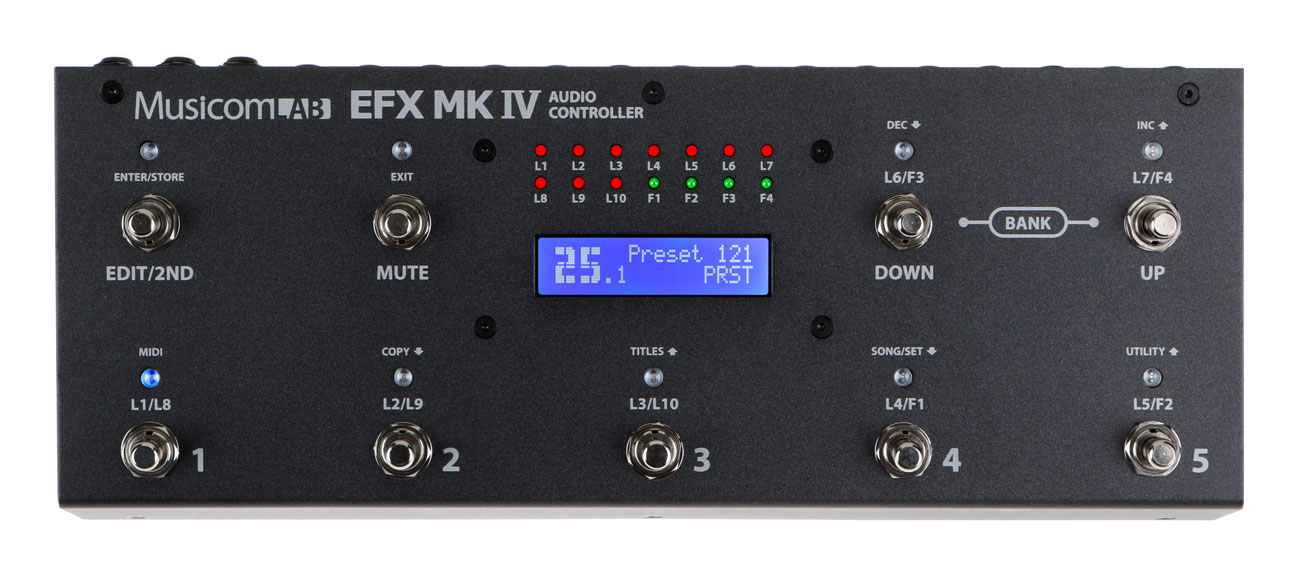 Musicom LAB EFX MK IV スイッチャー 検：FREE THE TONE、CUSTOM AUDIO ...